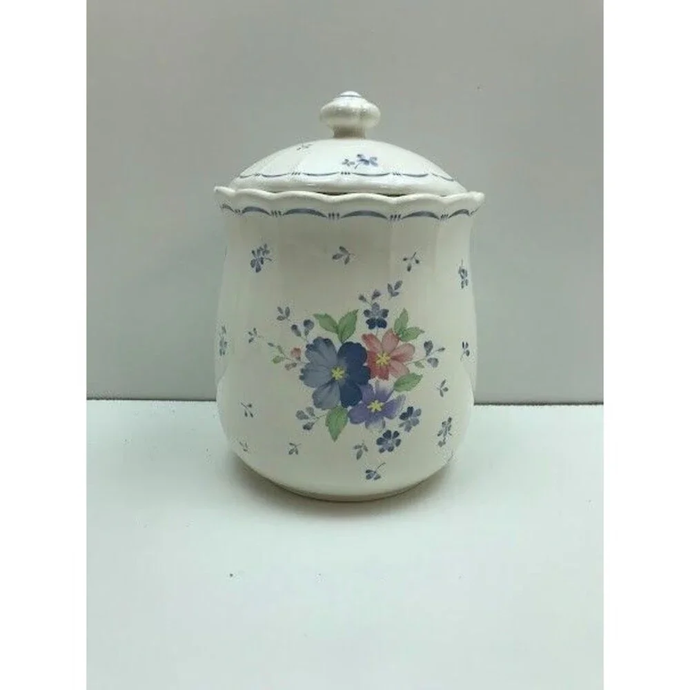 Nikko Provincial Designs Dauphine 80's 7 piece Cannisters Set